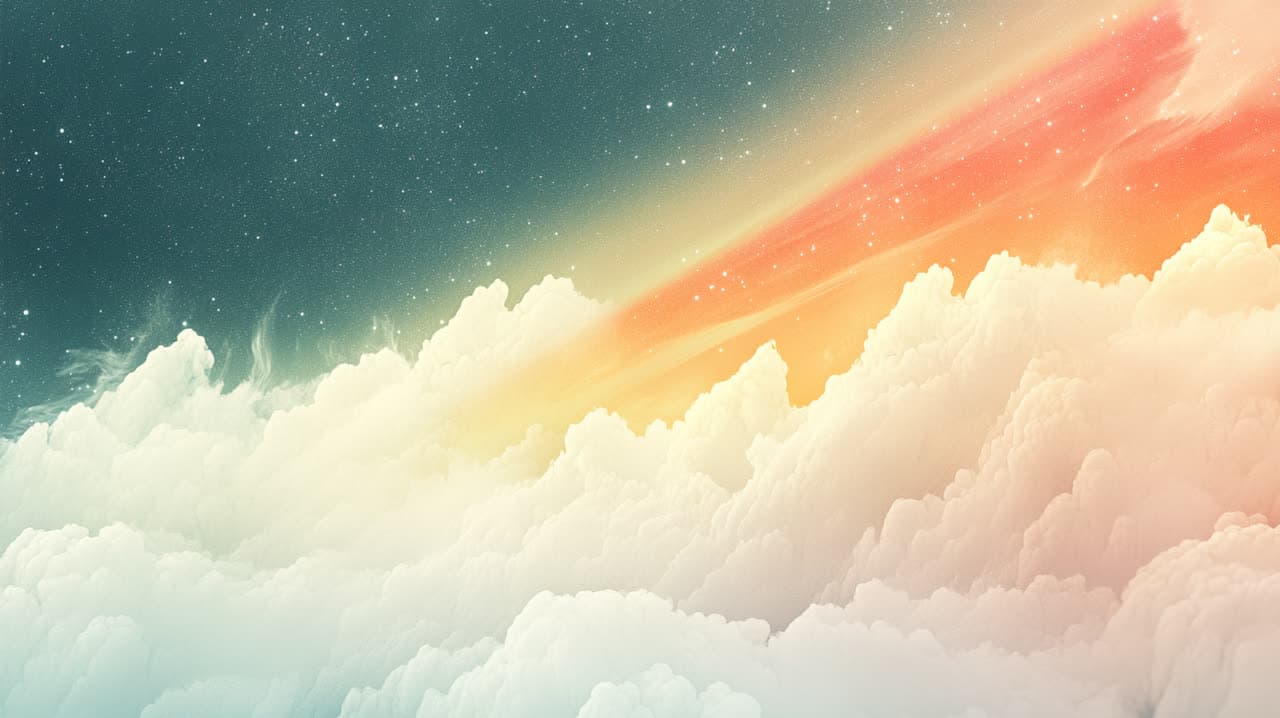 Atmospheric landscape illustration