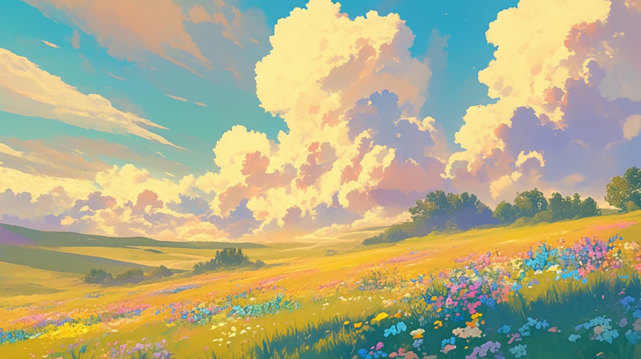 Cinematic environment illustration